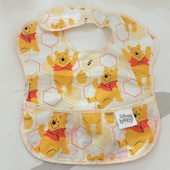 Disney Baby Pooh Bear Bib - 3pk - Picture 3 of 4